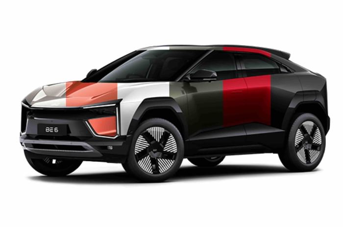 Mahindra BE 6 colors